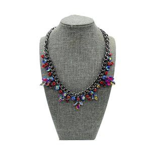 Statement Necklace Ballet Brand Pink Collar 16”